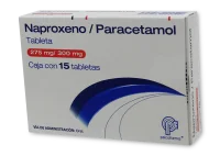 Naproxeno, Paracetamol 275/300 Mg Con 15 Tabletas