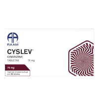Cyslev 75 Mg Con 60 Tabletas