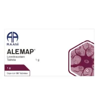 Alemap Levetiracetam 1 G Con 30 Tabletas