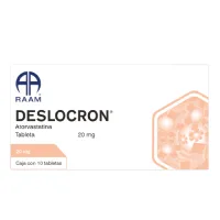 Deslocron 20 Mg Con 10 Tabletas
