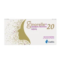 Ginorelle 20 3 Mg/20 Mcg Con 28 Comprimidos