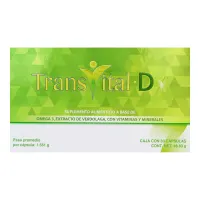 Transvital D Suplemento Alimenticio con 30 Cápsulas
