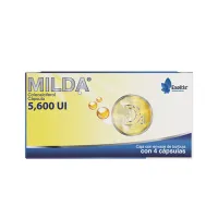 Milda Colecalciferol 5 600 UI 4 cápsulas