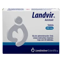 Landvir 200 Mg Con 25 Tabletas