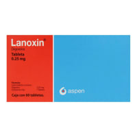 Lanoxin 0.25 Mg Con 60 Tabletas