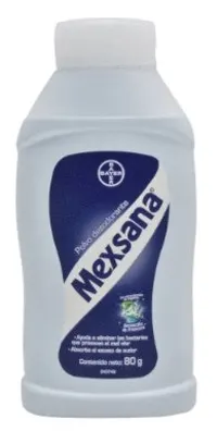 Mexsana Talco Para Pies Desodorante Con 80 G