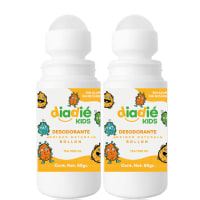Diadié Kids Pack De 2 Desodorantes Roll On Para Niños Con 60 G