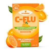 C-Flu Vitamina C Sabor Naranja Con 10 Sobres