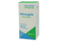 Mexapin Ampicilina 250 Mg Suspensión Con 60 Ml