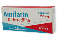 Amifarin Dicloxacilina 250 Mg Con 20 Cápsulas