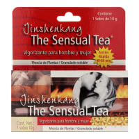 The Sensual Tea Sobre Soluble Con 10 G