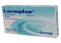 Lemophar 10 Mg Con 10 Tabletas