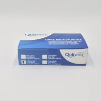 Cinta Microporosa Blanca 2.5 Cm X 10 M Con 12 Piezas