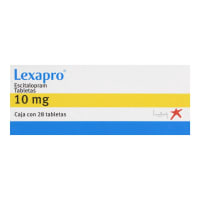 Lexapro 10 Mg Con 28 Tabletas