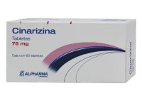 Cinarizina 75 Mg Con 60 Tabletas (Alpharma)
