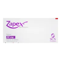 Zapex 30 Mg Con 10 Tabletas