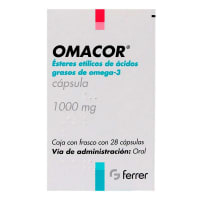 Omacor 1000 Mg Con 28 Cápsulas