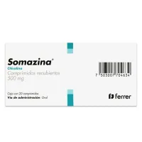 Somazina 500 Mg Con 20 Comprimidos