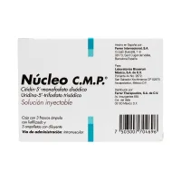 Nucleo Cmp 5/5 mg Ampolleta C3 (Citidín-5, Uridín-5)