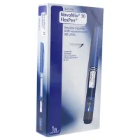 Novomix 30 100 Ui Con 5 Plumas Precargadas De 3 Ml