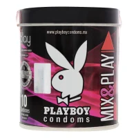 Playboy Condones Mix-Play Con 10 Piezas