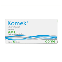 Komek 25 Mg Con 30 Tabletas