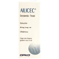 Ailicec 20/5 Mg Solución Oftálmica 5 Ml