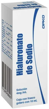 Hialuronato De Sodio 4 Mg Con Solución 10 Ml