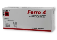 Ferro 4 Con 30 Grageas