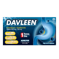 Davleen 200 Mg/150 Mg Con 2 Tabletas