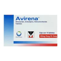 Avirena 40/5/12.5 Mg Con 14 Tabletas