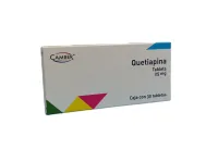 Quetiapina 25 Mg Con 30 Tabletas (Camber)