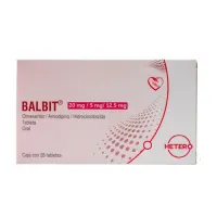 Balbit 20 Mg/5 Mg/12.5 Mg Con 28 Tabletas
