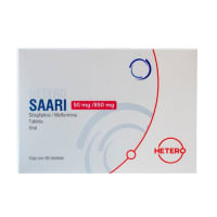 Saari 50 Mg/850 Mg Con 56 Tabletas