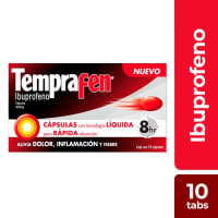 Temprafen 400 Mg Con 10 Cápsulas