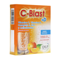 C-Blast+D Vitaminas Sabor Naranja Con 10 Sobres