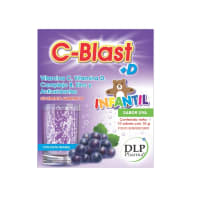C-Blast +D Infantil Sabor Uva Con 10 Sobres