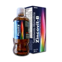 Zincovit-B multivitamínico con B12, D3, E, Zinc y Lisina 200 ml