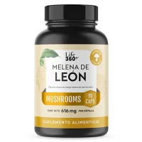 Life360+ Melena De Leon Con 90 Cápsulas