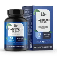 Life360+ Magnesium Blend Con 30 Cápsulas