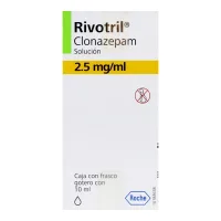 Rivotril 2.5 Mg Con 10 Ml De Solución