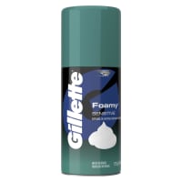 Gillette Foamy Sensitive Espuma De Afeitar Con 179 Ml
