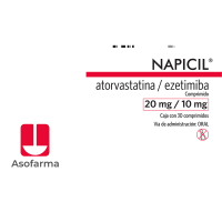 Napicil 20/10 Mg Con 30 Comprimidos