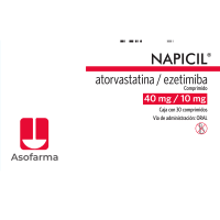 Napicil 40/10 Mg Con 30 Comprimidos