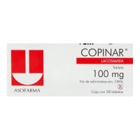 Copinar 100 Mg Con 28 Tabletas
