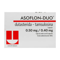 Asoflon-Duo 0.50/0.40 Mg Con 30 Cápsulas