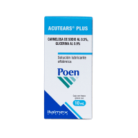 Acutears Plus 0.5/0.9 % Solución Oftálmica Con 10Ml