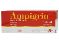 Ampigrin Infantil Ampicilina Clorfenamina Guayacol Lidocaína Metamizol Sódico 250 Mg Solución Inyectable Con 3 Jeringas De 3 Ml