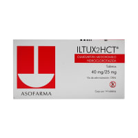 Iltux2Hct 40/25 Mg Con 14 Tabletas