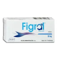 Figral 50 Mg Con 4 Tabletas